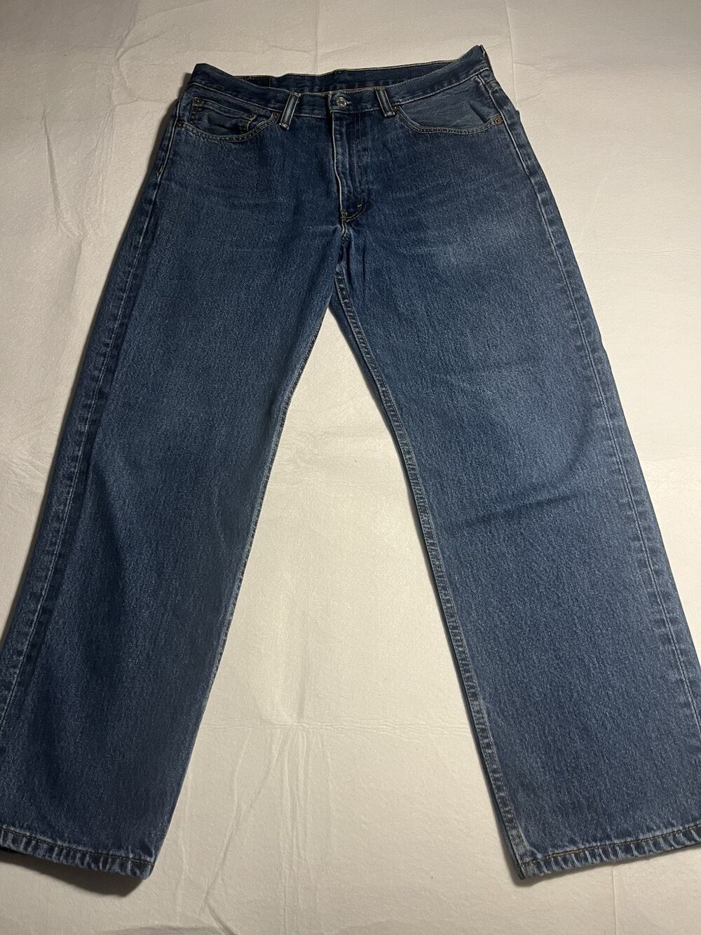 Levi’s 550 Men’s Jeans 34x30 Blue Relaxed Fit Straight Leg Denim